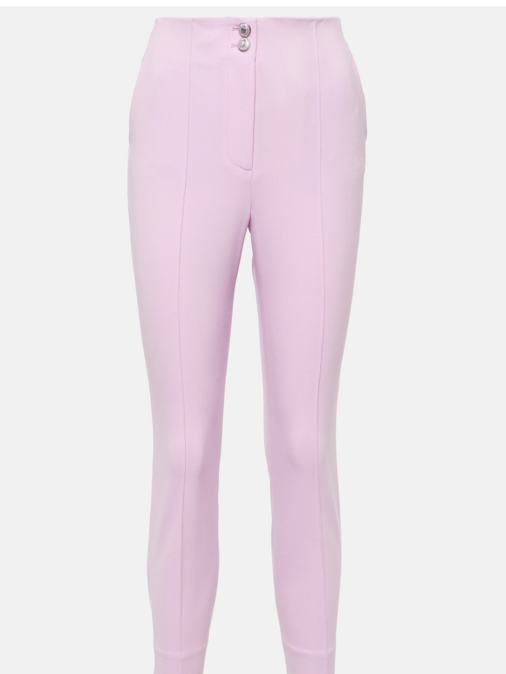 Veronica Beard Kean Lilac Cropped stretch Pleated Pants size 0